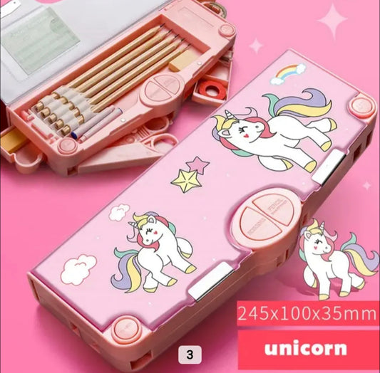 5 Functions Magnet Geometry Box Pencil Case Magnetic Geometry Box